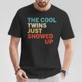 The Cool Twins Just Showed Up Twin Partner Vintage T-Shirt Unique Gifts