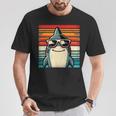 Cooler Retro Hai In Sonnenbrille 70Er 80Er 90Er Lustiger Hai T-Shirt Lustige Geschenke