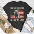 Corgi I've Got Friends In Low Places Pembroke Welsh Lover T-Shirt Unique Gifts