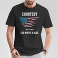 Courtesy Of The Red White And Blue T-Shirt Funny Gifts