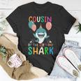 Cousin Of The Birthday Shark Birthday Family Matching T-Shirt Unique Gifts