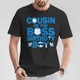 Cousin Of The Boss Birthday Boy Baby Family Party Decor T-Shirt Funny Gifts