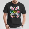 Cousin Crew Easter Bunny Family Matching Toddler Boys Girls T-Shirt Funny Gifts