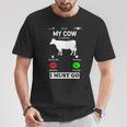 My Cow Is Calling And I Must Go Phone Screen T-Shirt Unique Gifts