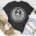 Crane Crest Of Mori Clan Japanese Kamon Mon T-Shirt Unique Gifts