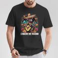Cute Donkey Cinco De Mayo Mexican Party Guitar Music Apparel T-Shirt Unique Gifts