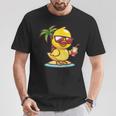 Cute Duck Animal Vacation Beach T-Shirt Personalized Gifts