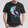 Cute Tie-Dye Dolphin Parent And Child Dolphins T-Shirt Unique Gifts