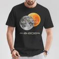 Cute Totality Solar Eclipse 2024 I Got Mooned April 8Th 2024 T-Shirt Funny Gifts