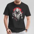 Cyber Wolf-Saga Bei Sonnenuntergang T-Shirt Lustige Geschenke