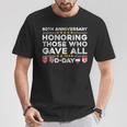 D-Day 80Th Anniversary Normandy Honoring Those Who Gave All T-Shirt Personalized Gifts