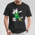 Dabbing Husky Brazil Football Fans Jersey Brazilian Soccer T-Shirt Unique Gifts