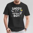 Dad Of The Birthday Astronaut Boy Space Theme Birthday T-Shirt Unique Gifts