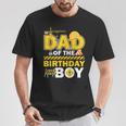 Dad Of The Birthday Boy Construction Worker Family Party Gif T-Shirt Unique Gifts