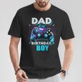 Dad Of The Birthday Boy Matching Video Game Birthday Party T-Shirt Funny Gifts