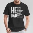 He Is Dad Christian Dad Dad Fathers Day T-Shirt Personalized Gifts