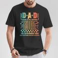 Dad Make It All Happen Dada The Fatherhood Tour Father's Day T-Shirt Funny Gifts