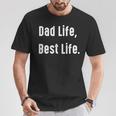 Dad Life Best Life Lustiger Papa T-Shirt Lustige Geschenke