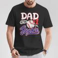 Dad Of Rookie 1St Baseball Birthday Party Theme Matching T-Shirt Unique Gifts