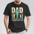 Dad A Sons First Hero A Daughters First Love For Fathers Day T-Shirt Unique Gifts