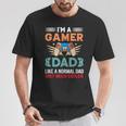 My Dad Video Games First Father's Day Presents For Gamer Dad T-Shirt Funny Gifts