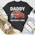 Daddy Birthday Crew Race Car Racing Car Driver Papa Dad T-Shirt Unique Gifts