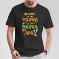 Daddy Of The Yabba Dabba Two Ancient Times 2Nd Birthday T-Shirt Unique Gifts