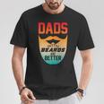 Dads With Beards Are Better Father Day Vintage T-Shirt Unique Gifts