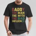 Damen Papa Amatertag 2024Intage 90Er Jahre Stil Bekleidung Mit-Ausschnitt T-Shirt Lustige Geschenke