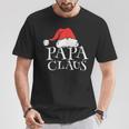 Damen Papa Claus Lustige Weihnachten Weihnachtsmannaterintage Mit-Ausschnitt T-Shirt Lustige Geschenke