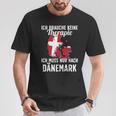 Danish Flag I Denmark Holiday I Denmark T-Shirt Lustige Geschenke