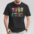 Dare To Be Yourself Autism Awareness Superheroes T-Shirt Funny Gifts