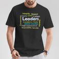 De Texto Audaz Para Inspirar Unir Y Condenar El Odio Camiseta unisex Regalos divertidos