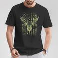 Deer Hunting Dad Father's Day Hunter Daddy Father T-Shirt Personalized Gifts