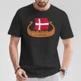 Denmark Flag Danish Pride Danmarkiking History Nordic T-Shirt Lustige Geschenke