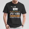 Dentist Dental Helper Ich Bin Profi Im Fresse Polieren T-Shirt Lustige Geschenke