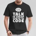 Developer Informatik Coder Code Programmer T-Shirt Lustige Geschenke