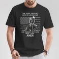 The Devil Saw Me With My Head Down And Thought He'd Won Mens T-Shirt Funny Gifts