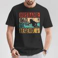 Día Del Padre Marido Papá Dj Leyenda Dj Disco Jockey Música Camiseta unisex Regalos divertidos