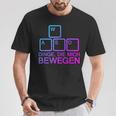 Dinge Die Mich Bewegen Wasd Pc Gamer Wasd T-Shirt Lustige Geschenke