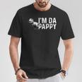 Dinosaur Fathers Day I'm Da Pappy Grandpappy Fathers Day T-Shirt Funny Gifts