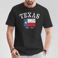 Distressed Texas State Flag T-Shirt Funny Gifts