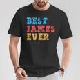 Divertido Diseño De James Ever Camiseta unisex Regalos divertidos