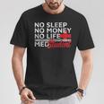 Divertido Sin Dinero Sinida Med Estudiante Doctor Camiseta unisex Regalos divertidos