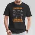Dobermans Superior German Engineering T-Shirt Unique Gifts