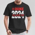 Done Class Of 2024 For Senior Graduate And Graduation Men T-Shirt Funny Gifts