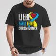 Down Syndrome Tag Liebe Zählt Keine Chromosomen Trisomie 21 T-Shirt Lustige Geschenke