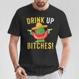 Drink Up Bitches Cinco De Mayo Tequila T-Shirt Unique Gifts