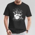 Drum Set Tree For Drummer Musician Live The Beat T-Shirt Unique Gifts