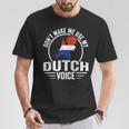 Dutch Roots Outfit Netherlands Heritage Women T-Shirt Unique Gifts